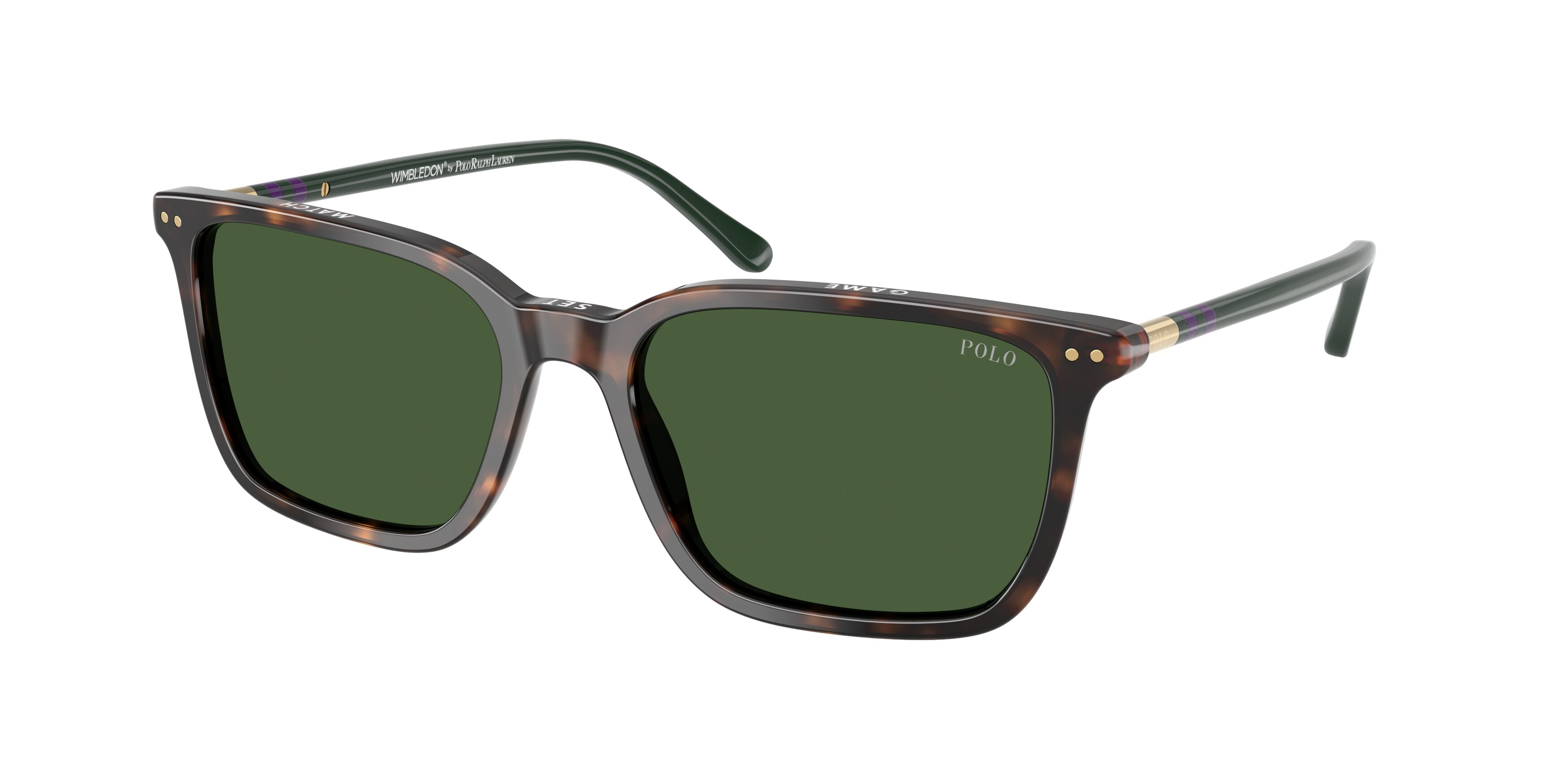 Polo Ralph Lauren Herren PH4226 567371 Sonnenbrillen Acetat SchildkröTe GrüN Pillow Normal-image